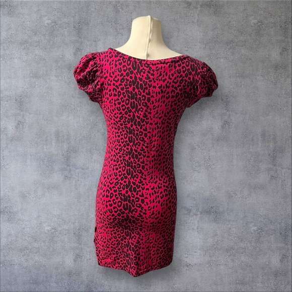 Pink Cheetah Print Dress - Picture 6 of 6
